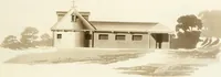 An illustration from Designs for cottages, cottage farms, and other rural buildings, including entrance gates and lodges (1805)