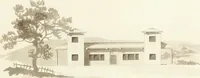 An illustration from Designs for cottages, cottage farms, and other rural buildings, including entrance gates and lodges (1805)