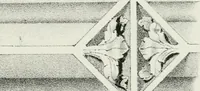 An illustration from Designs for Gothic ornaments & furniture, after the ancient manner, for ecclesiastical and domestic purposes, for the use of architects, and workers in metal, stone, wood, etc., etc (1854)