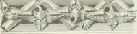 An illustration from Designs for Gothic ornaments & furniture, after the ancient manner, for ecclesiastical and domestic purposes, for the use of architects, and workers in metal, stone, wood, etc., etc (1854)