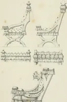 An illustration from Designs for Gothic ornaments & furniture, after the ancient manner, for ecclesiastical and domestic purposes, for the use of architects, and workers in metal, stone, wood, etc., etc (1854)