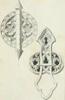 An illustration from Designs for Gothic ornaments & furniture, after the ancient manner, for ecclesiastical and domestic purposes, for the use of architects, and workers in metal, stone, wood, etc., etc (1854)