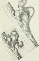 An illustration from Designs for Gothic ornaments & furniture, after the ancient manner, for ecclesiastical and domestic purposes, for the use of architects, and workers in metal, stone, wood, etc., etc (1854)