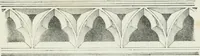 An illustration from Designs for Gothic ornaments & furniture, after the ancient manner, for ecclesiastical and domestic purposes, for the use of architects, and workers in metal, stone, wood, etc., etc (1854)
