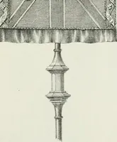 An illustration from Designs for Gothic ornaments & furniture, after the ancient manner, for ecclesiastical and domestic purposes, for the use of architects, and workers in metal, stone, wood, etc., etc (1854)