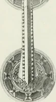 An illustration from Designs for Gothic ornaments & furniture, after the ancient manner, for ecclesiastical and domestic purposes, for the use of architects, and workers in metal, stone, wood, etc., etc (1854)
