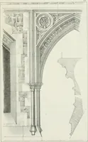 An illustration from Designs for Gothic ornaments & furniture, after the ancient manner, for ecclesiastical and domestic purposes, for the use of architects, and workers in metal, stone, wood, etc., etc (1854)
