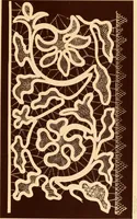 An illustration from Designs for lace making (1870)