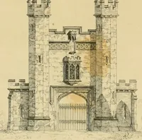 An illustration from Designs for lodges and park entraces (1833)