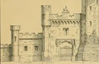 An illustration from Designs for lodges and park entraces (1833)