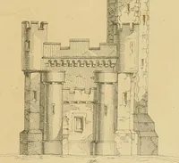 An illustration from Designs for lodges and park entraces (1833)