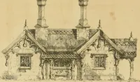 An illustration from Designs for lodges and park entraces (1833)