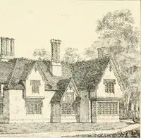 Picture 2 of 22 from Designs for parsonage houses, alms houses, etc. etc. with examples of gables, and other curious remains of old English architecture (1827), leaf 21