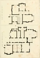 An illustration from Designs for parsonage houses, alms houses, etc. etc. with examples of gables, and other curious remains of old English architecture (1827)