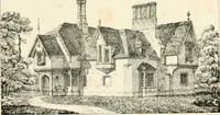 Picture 4 of 22 from Designs for parsonage houses, alms houses, etc. etc. with examples of gables, and other curious remains of old English architecture (1827), leaf 27