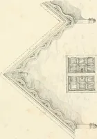 An illustration from Designs for parsonage houses, alms houses, etc. etc. with examples of gables, and other curious remains of old English architecture (1827)