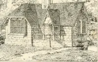 Picture 15 of 22 from Designs for parsonage houses, alms houses, etc. etc. with examples of gables, and other curious remains of old English architecture (1827), leaf 69