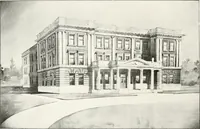 An illustration from Designs from the work of Frank P. Milburn, architect, Columbia, S.C (1901)