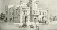 An illustration from Designs from the work of Frank P. Milburn, architect, Columbia, S.C (1901)