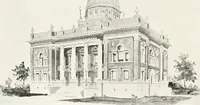 An illustration from Designs from the work of Frank P. Milburn, architect, Columbia, S.C (1901)