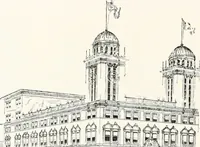 An illustration from Designs from the work of Frank P. Milburn, architect, Columbia, S.C (1901)