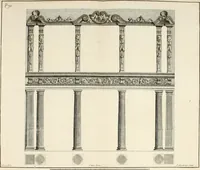 An illustration from Designs of Inigo Jones and others (1731)
