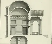 An illustration from Designs of Inigo Jones and others (1731)