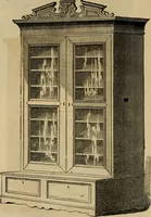 An illustration from Designs of writing desks, tables, bookcases, secretaries, etc., etc. (1873)