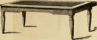 Picture 8 of 75 from Designs of writing desks, tables, bookcases, secretaries, etc., etc. (1873), leaf 8