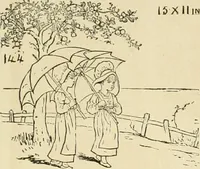 An illustration from Designs and patterns for needle work (1873)
