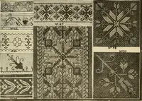 An illustration from Designs and patterns for needle work (1873)