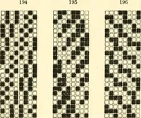 An illustration from Design texts : a practical treatise on textile design, cloth construction, fabric analysis and calculations (1910)