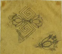 Picture 123 of 140 from [Design tracings (1875), leaf 136