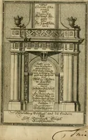 An illustration from Des Jacobi Barozzi von Vignola Grund Regeln über die fünff Säulen auffs neue zum fleissigsten ubersehen, mit unterschtedenen nöthingen Regeln vermehret und mit 50 rissern in Kupffer (1720)