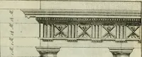 An illustration from Des Jacobi Barozzi von Vignola Grund Regeln über die fünff Säulen auffs neue zum fleissigsten ubersehen, mit unterschtedenen nöthingen Regeln vermehret und mit 50 rissern in Kupffer (1720)