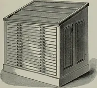 An illustration from Desk book of type specimens, borders, ornaments, brass rules and cuts : catalogue of printing machinery and printers' supplies (1900)