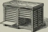 An illustration from Desk book of type specimens, borders, ornaments, brass rules and cuts : catalogue of printing machinery and printers' supplies (1900)