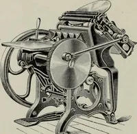 An illustration from Desk book of type specimens, borders, ornaments, brass rules and cuts : catalogue of printing machinery and printers' supplies (1900)