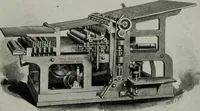 An illustration from Desk book of type specimens, borders, ornaments, brass rules and cuts : catalogue of printing machinery and printers' supplies (1900)