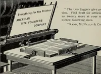 An illustration from Desk book of type specimens, borders, ornaments, brass rules and cuts : catalogue of printing machinery and printers' supplies (1900)