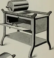 An illustration from Desk book of type specimens, borders, ornaments, brass rules and cuts : catalogue of printing machinery and printers' supplies (1900)