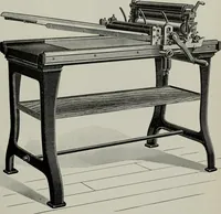 An illustration from Desk book of type specimens, borders, ornaments, brass rules and cuts : catalogue of printing machinery and printers' supplies (1900)