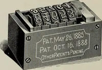 An illustration from Desk book of type specimens, borders, ornaments, brass rules and cuts : catalogue of printing machinery and printers' supplies (1900)