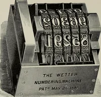 An illustration from Desk book of type specimens, borders, ornaments, brass rules and cuts : catalogue of printing machinery and printers' supplies (1900)