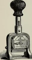 An illustration from Desk book of type specimens, borders, ornaments, brass rules and cuts : catalogue of printing machinery and printers' supplies (1900)
