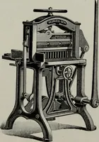 An illustration from Desk book of type specimens, borders, ornaments, brass rules and cuts : catalogue of printing machinery and printers' supplies (1900)