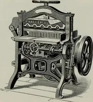 An illustration from Desk book of type specimens, borders, ornaments, brass rules and cuts : catalogue of printing machinery and printers' supplies (1900)