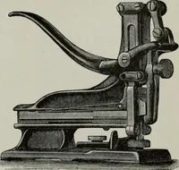 An illustration from Desk book of type specimens, borders, ornaments, brass rules and cuts : catalogue of printing machinery and printers' supplies (1900)
