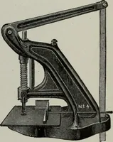 An illustration from Desk book of type specimens, borders, ornaments, brass rules and cuts : catalogue of printing machinery and printers' supplies (1900)