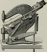 An illustration from Desk book of type specimens, borders, ornaments, brass rules and cuts : catalogue of printing machinery and printers' supplies (1900)